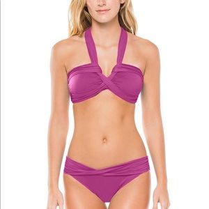 Seafolly convertible bandeau top & bottoms